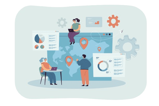 Enterprise Digital Workspace Illustration